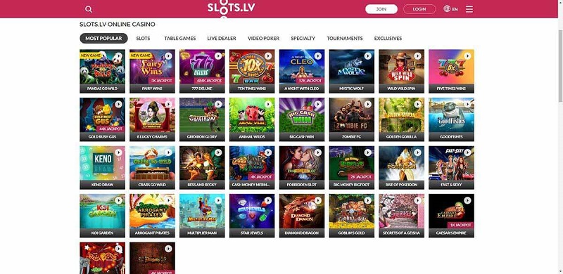 Slots-LV-Gaming-Sicherheitsboni