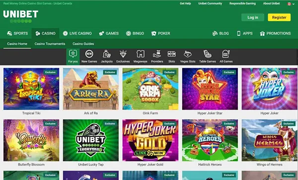 Unibet Casino – Revisão do Casino Online