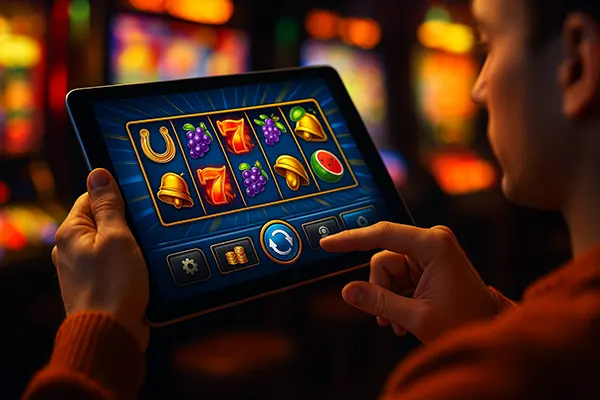 Bunte Casino-Symbole