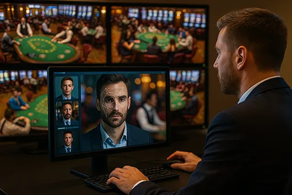 Vingerafdruk casino beveiliging