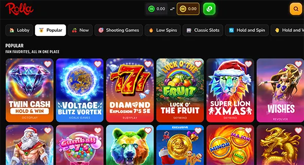 Sessione live dealer