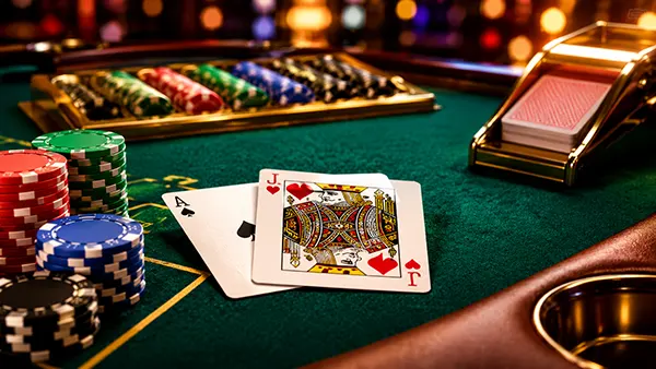 Live dealer blackjack